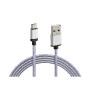Câble renforcé USB > Micro USB - 100 cm - Gris