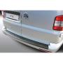 Protection seuil de coffre Volkswagen T5 Multivan pour pare-chocs sans peinture en ABS Noir